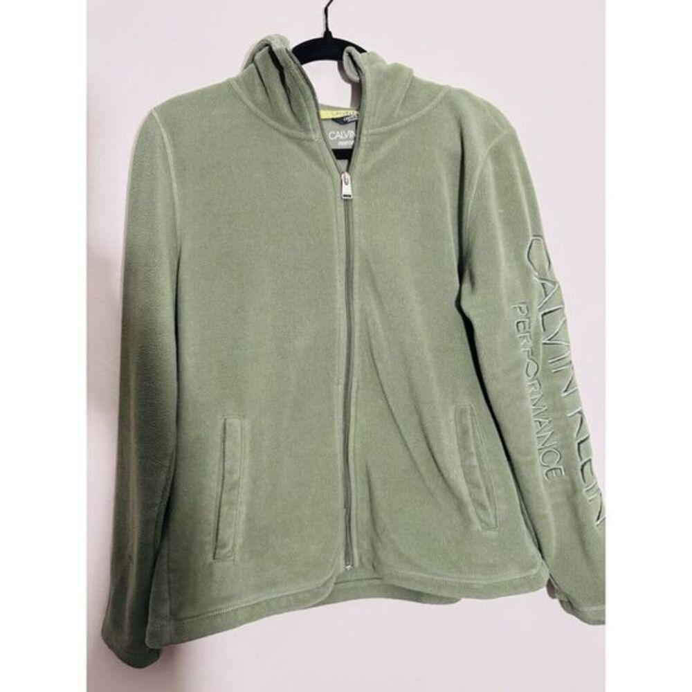 Calvin Klein Performance‎ Jacket Womens Large Full Zip Fleece 0111